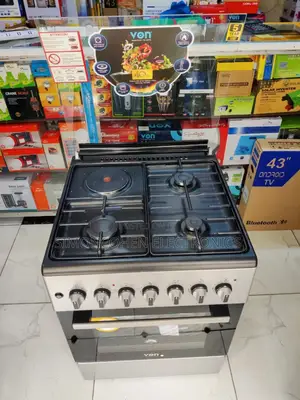Von Cooker 60×60cm 3gas + 1electric