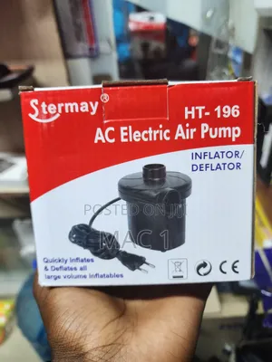 Electric Air Pump for Matress Balls,Chairs, Inflatable Pools