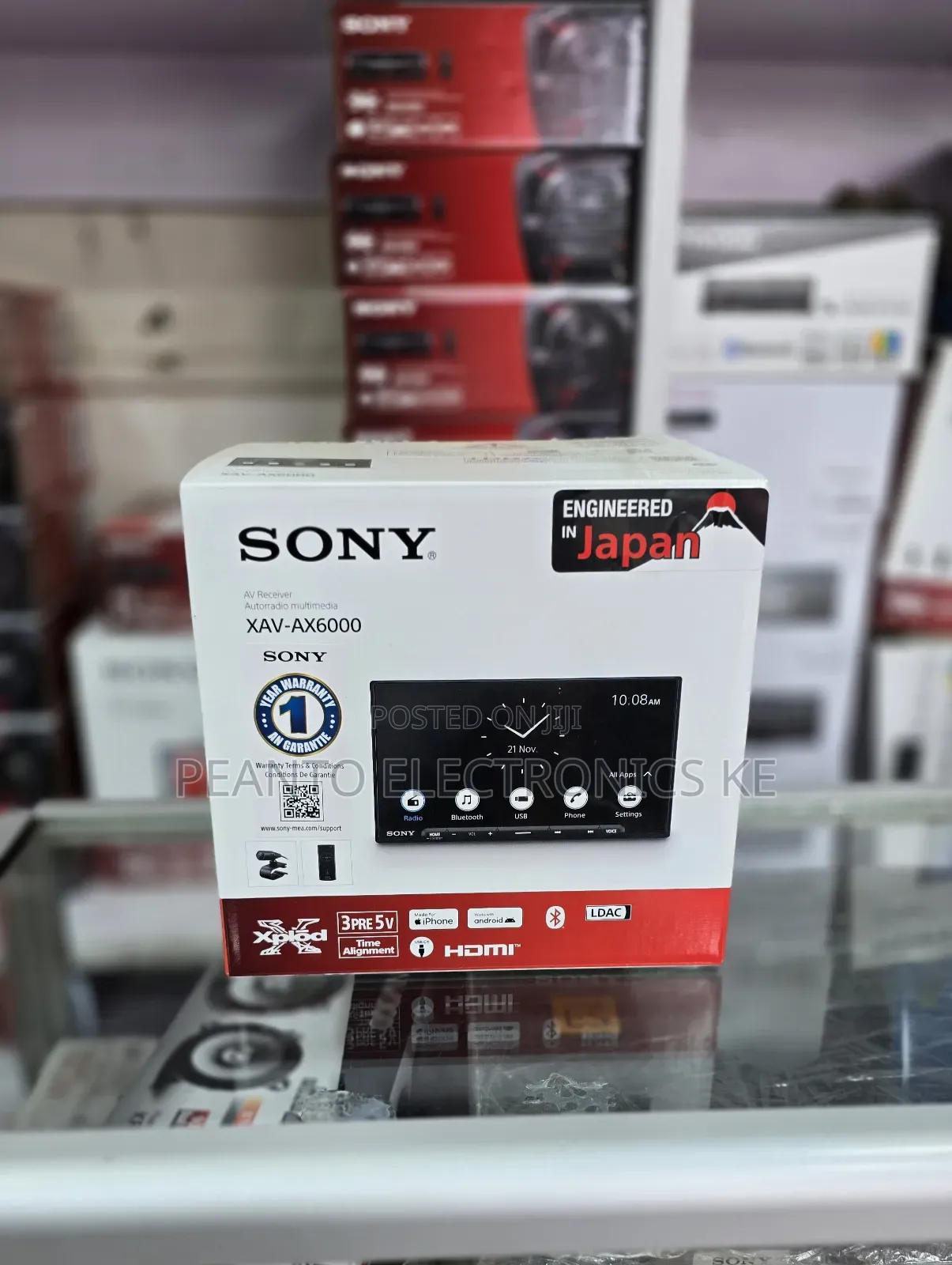 Sony Xav-Ax6000 7-Inch Multimedia Receiver