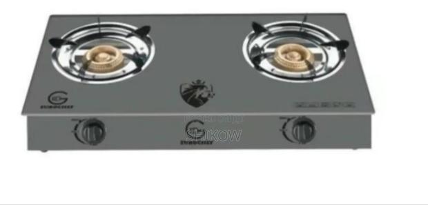 Eurochef Two Burner Glass Top - main view