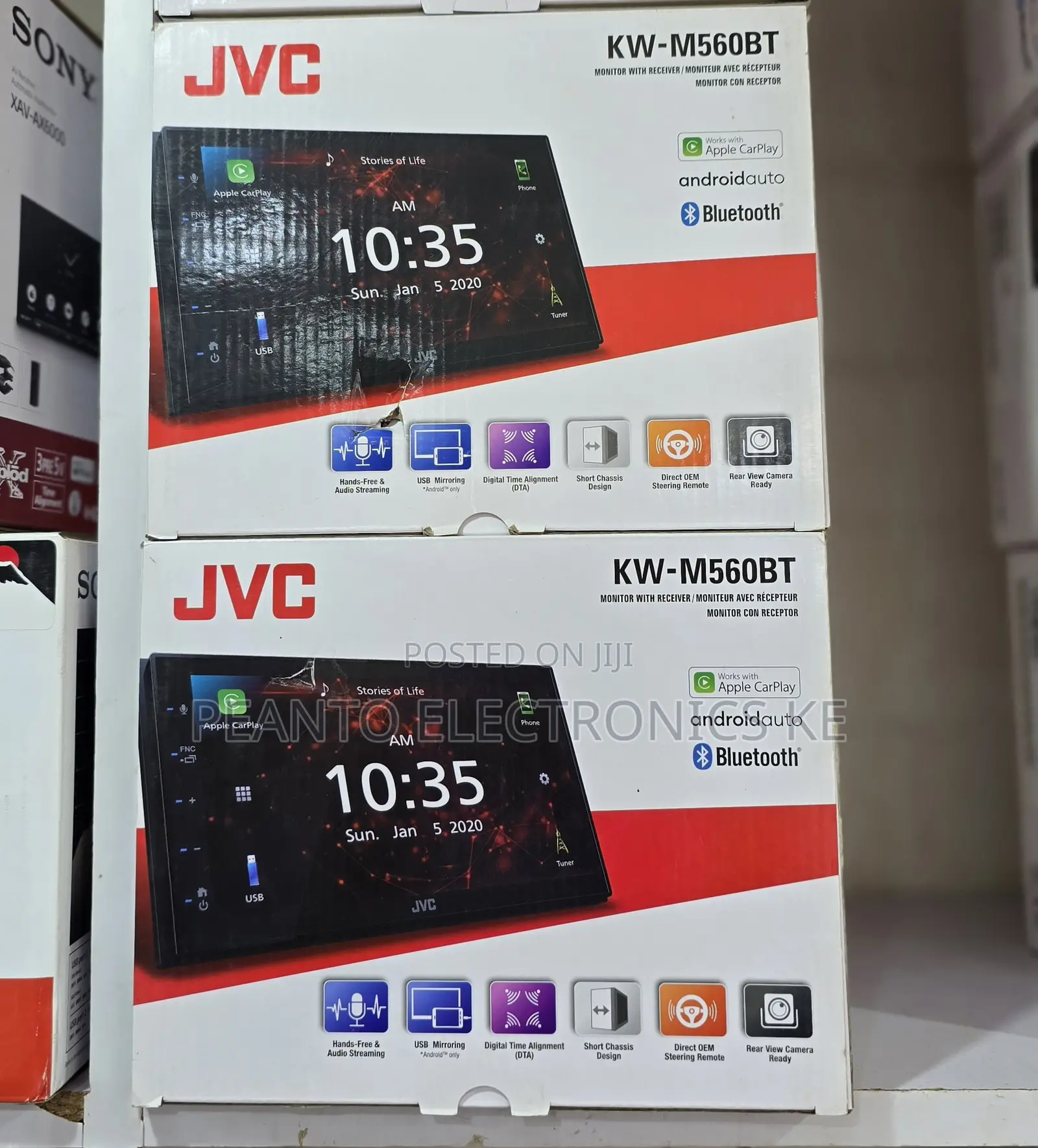 Jvc Kw-m560bt Apple Carplay Android Auto