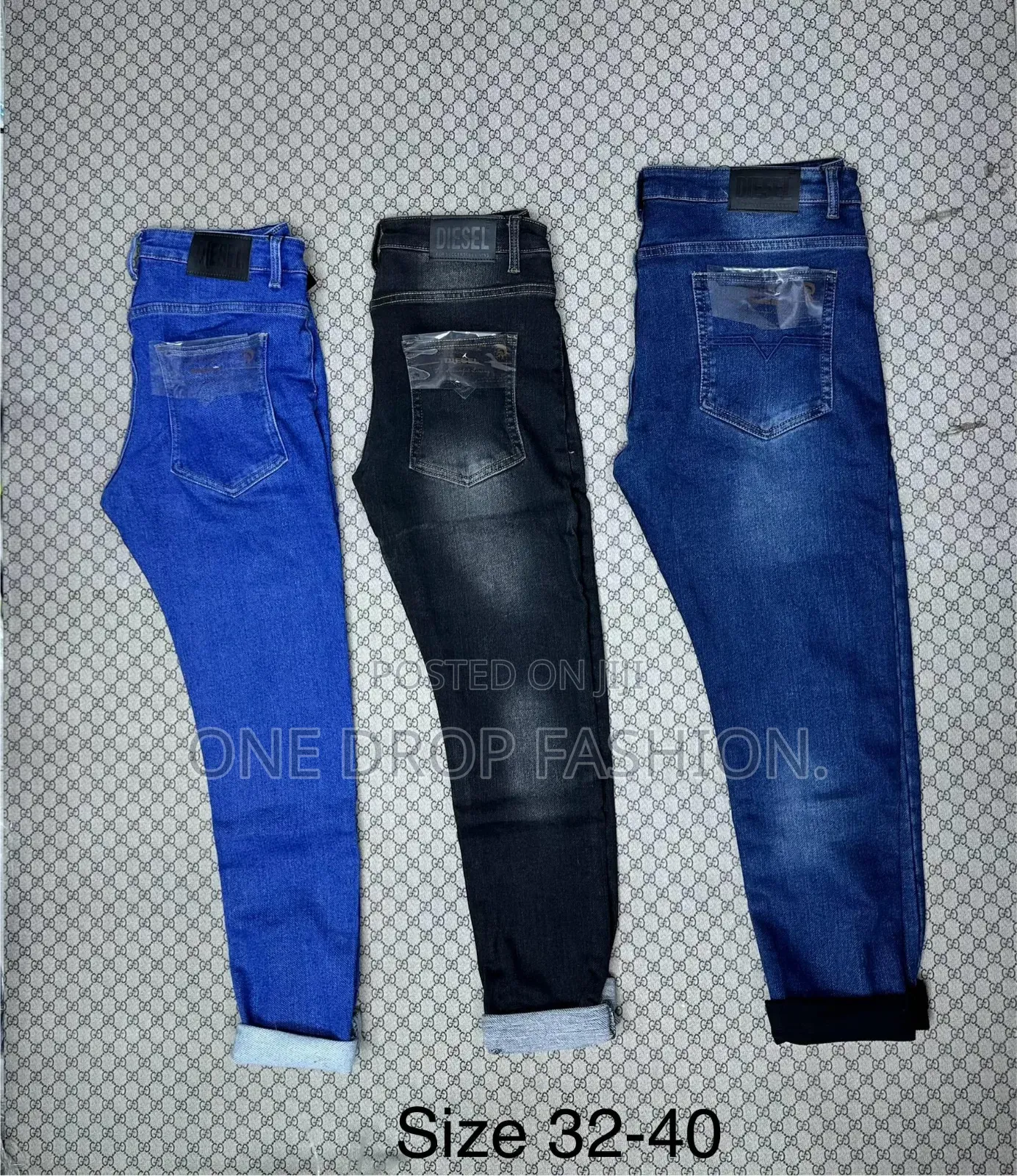Amiri Blue Jeans