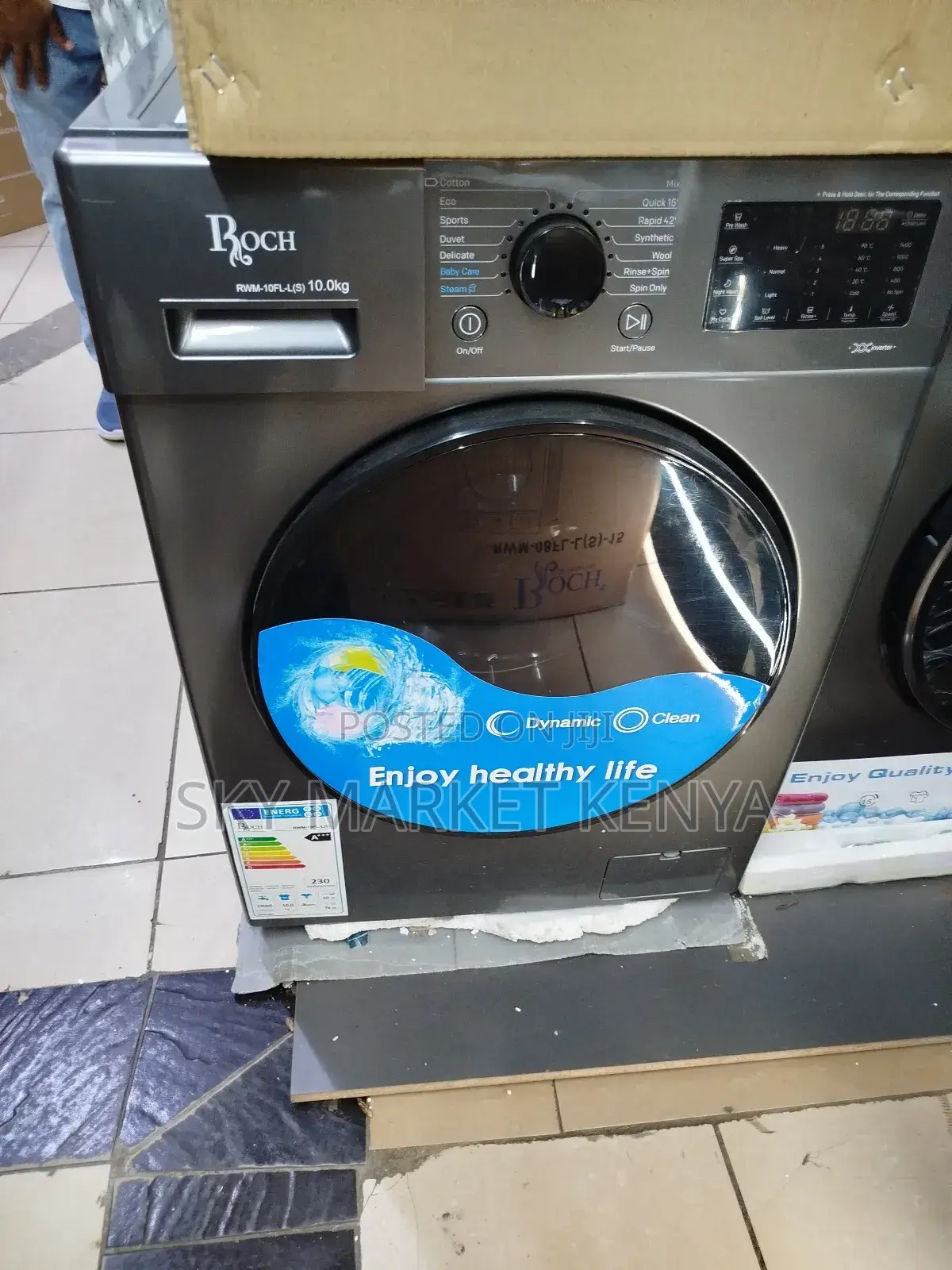 Roch RWM-10fl-L(S)- 10kg Washing Machine