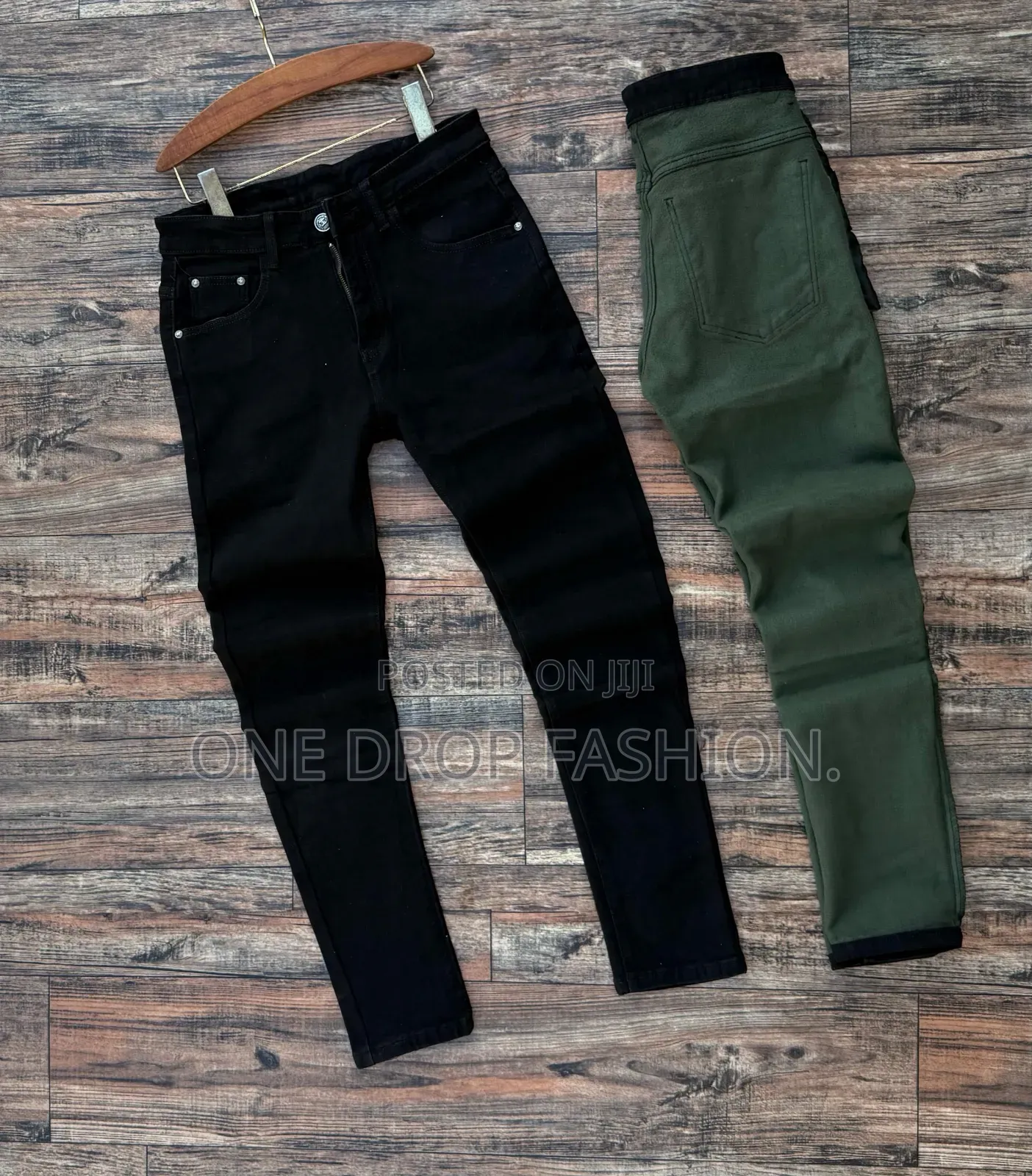Black Pure Plain Jeans