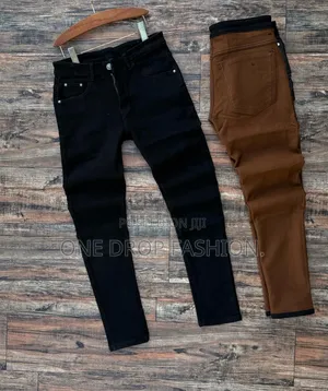 Black Pure Plain Jeans