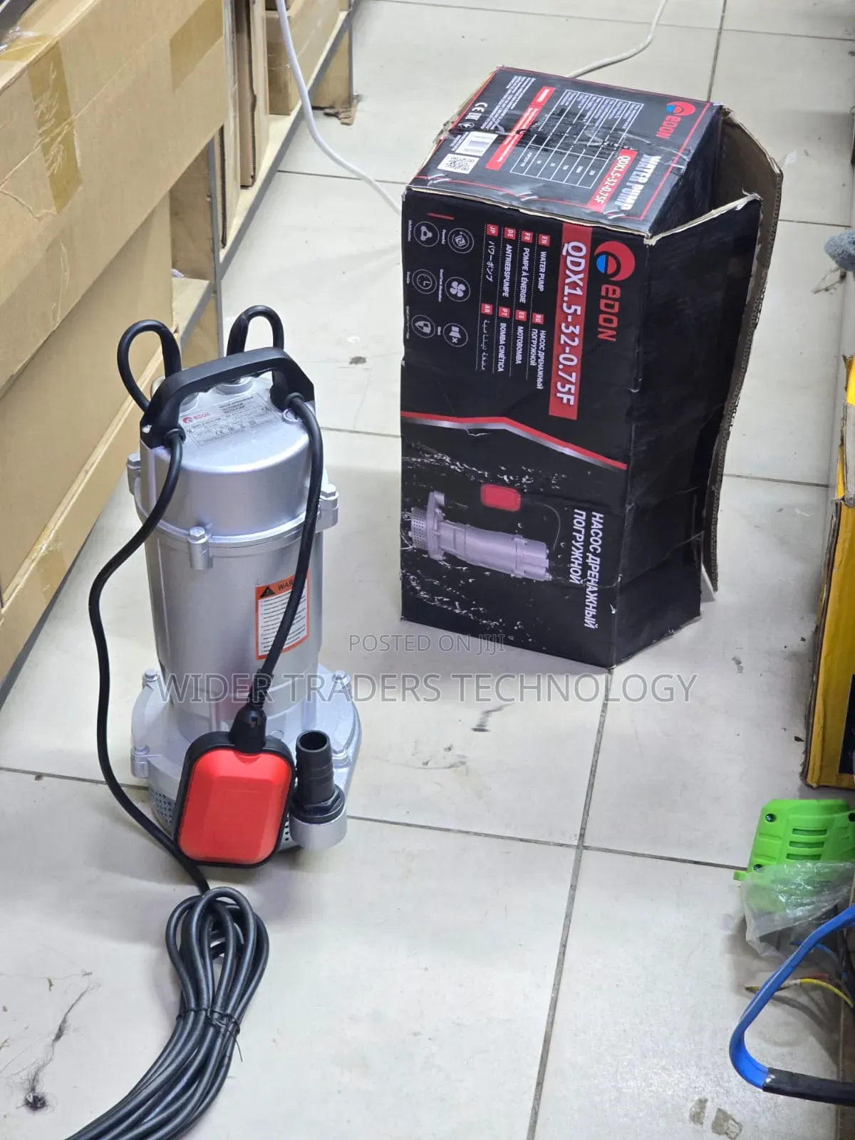 1hp Electric Edon Submasible Pump
750w (0.75kw)
32m Head