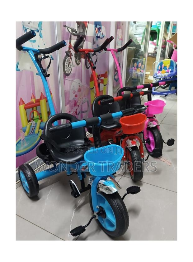 Tricycles With Push Handle
-All Colours Available - main view