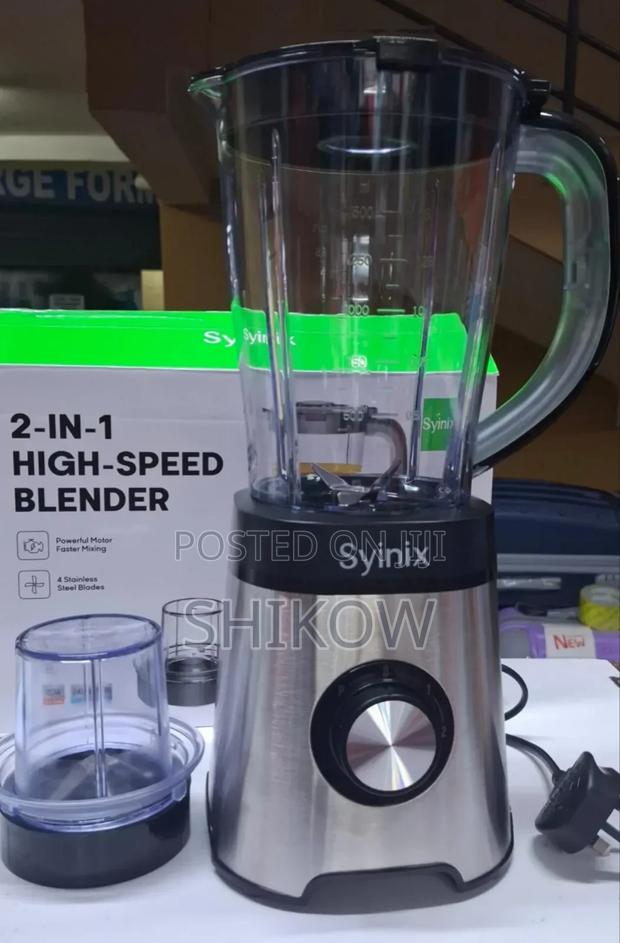 2 in 1 Syinix High Speed Blender - main view