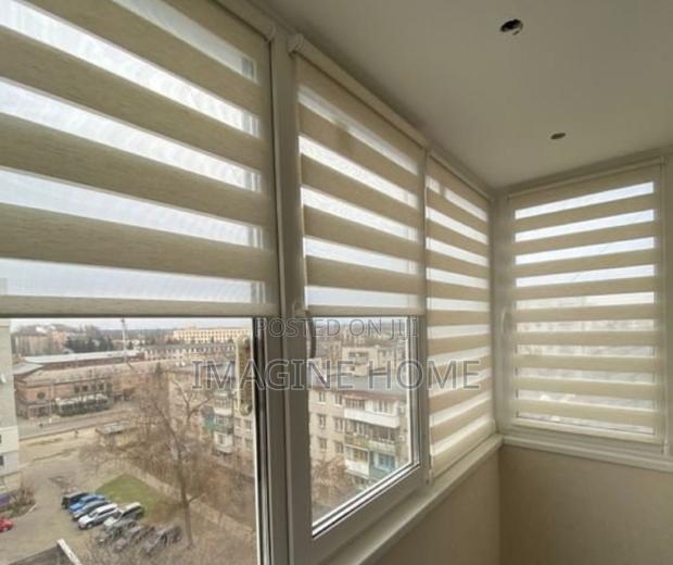 Crossed Vertical Blinds Window Blinds