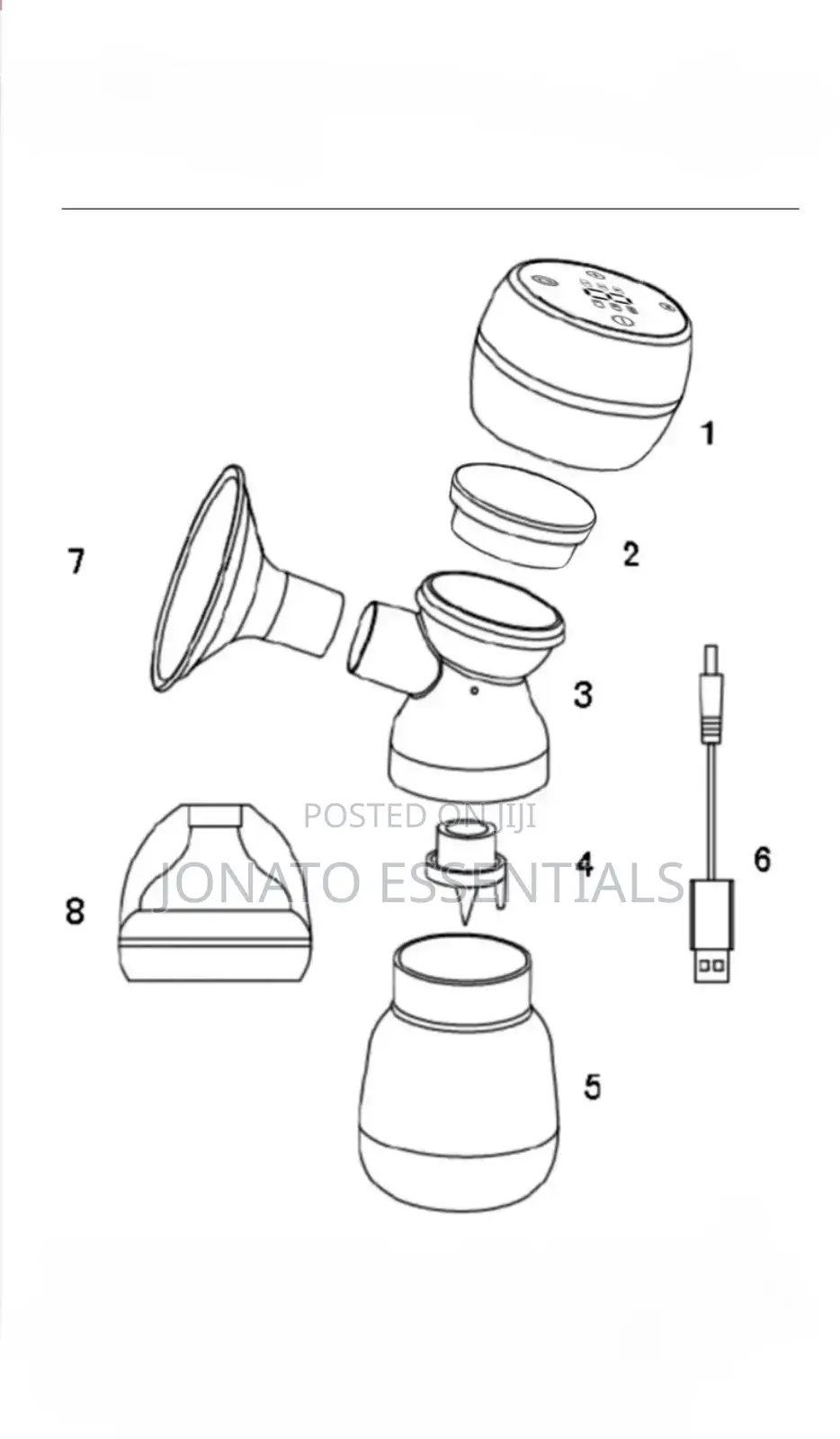 Electric Breast Pump, Breastfeeding Pump
