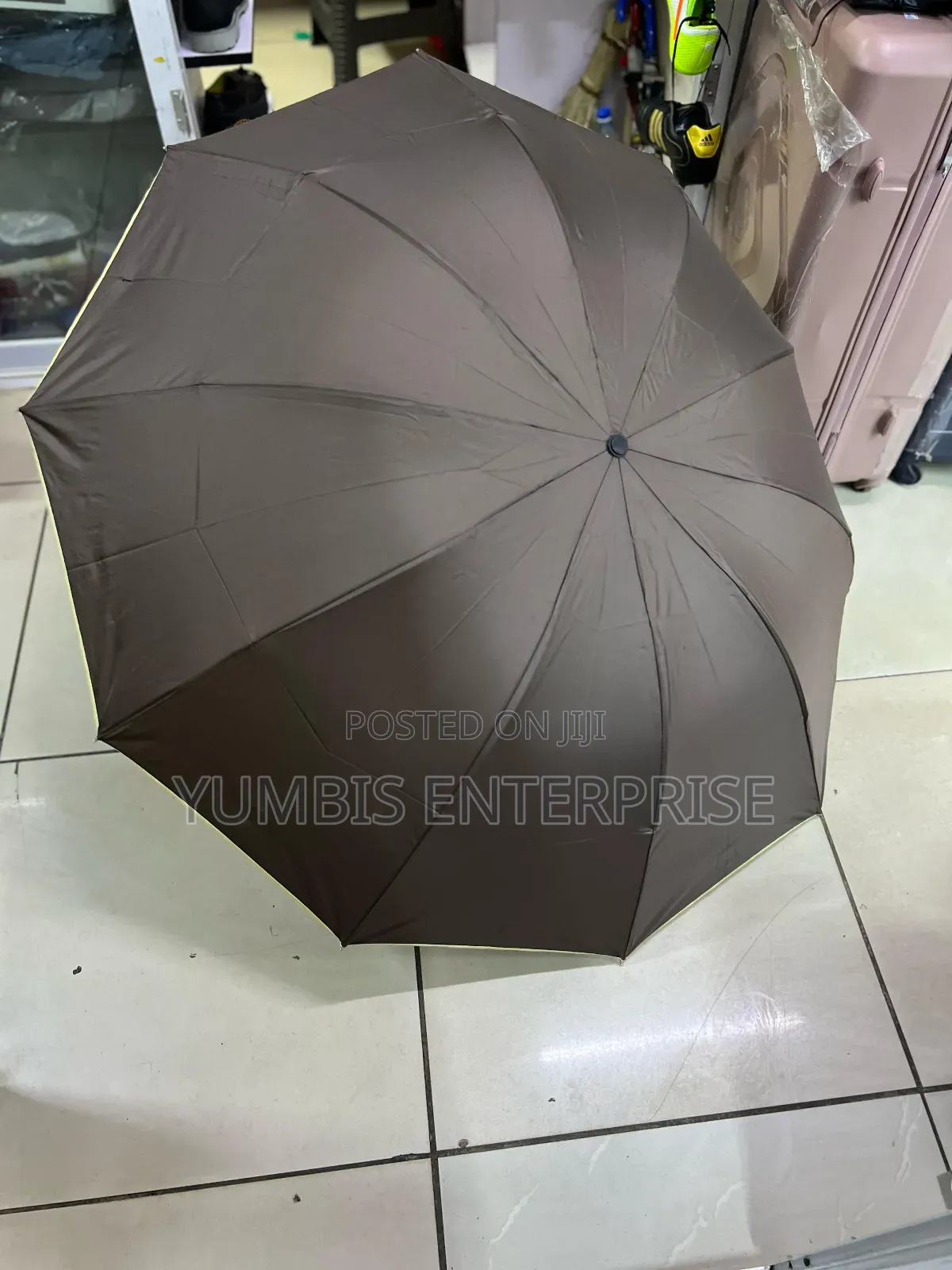 Brown Compact/Foldable Umbrellas