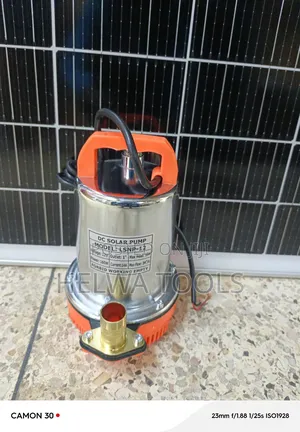 Dc Submersible Pump 12v + All Weather Solar Panel