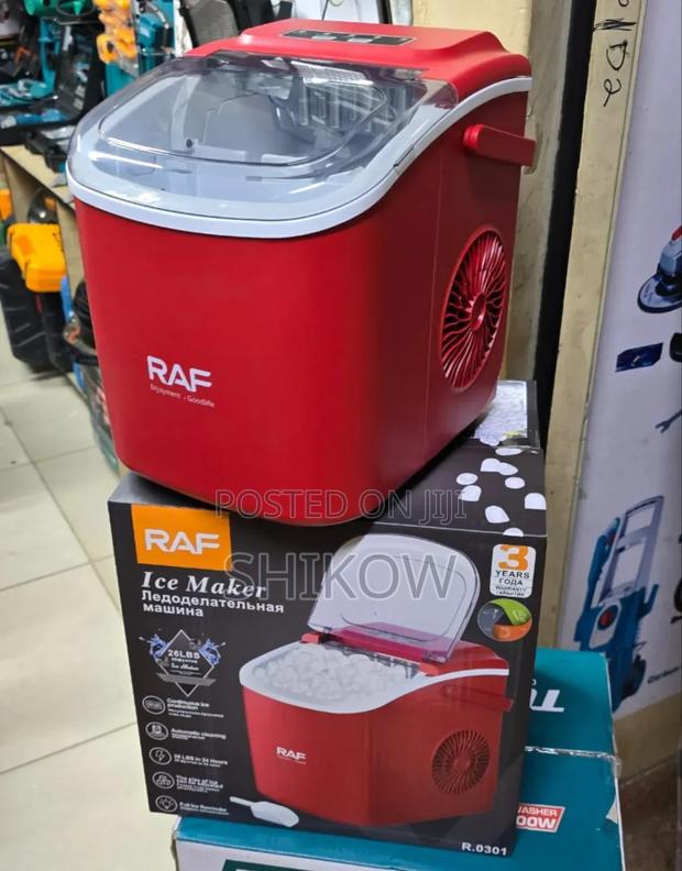 Raf Ice Cube Maker (Red)
12kgs /24hours