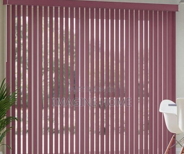 Pink Vertical Blinds Window Blinds - main view