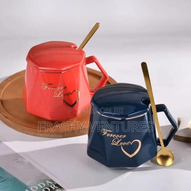 Diamond Shaped Like Ceramic Cup - main view