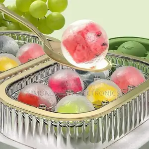 Ice Cube Maker With Tray and Ball Maker
