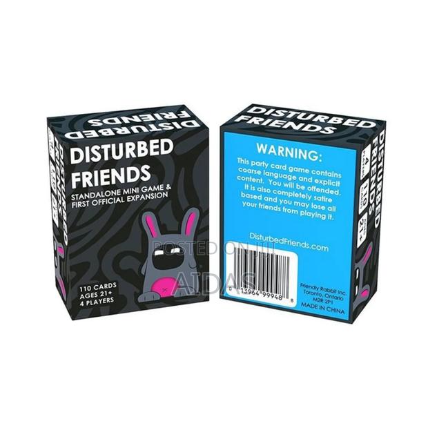 Disturbed Friend Card Game Games With Friends - thumbnail 2
