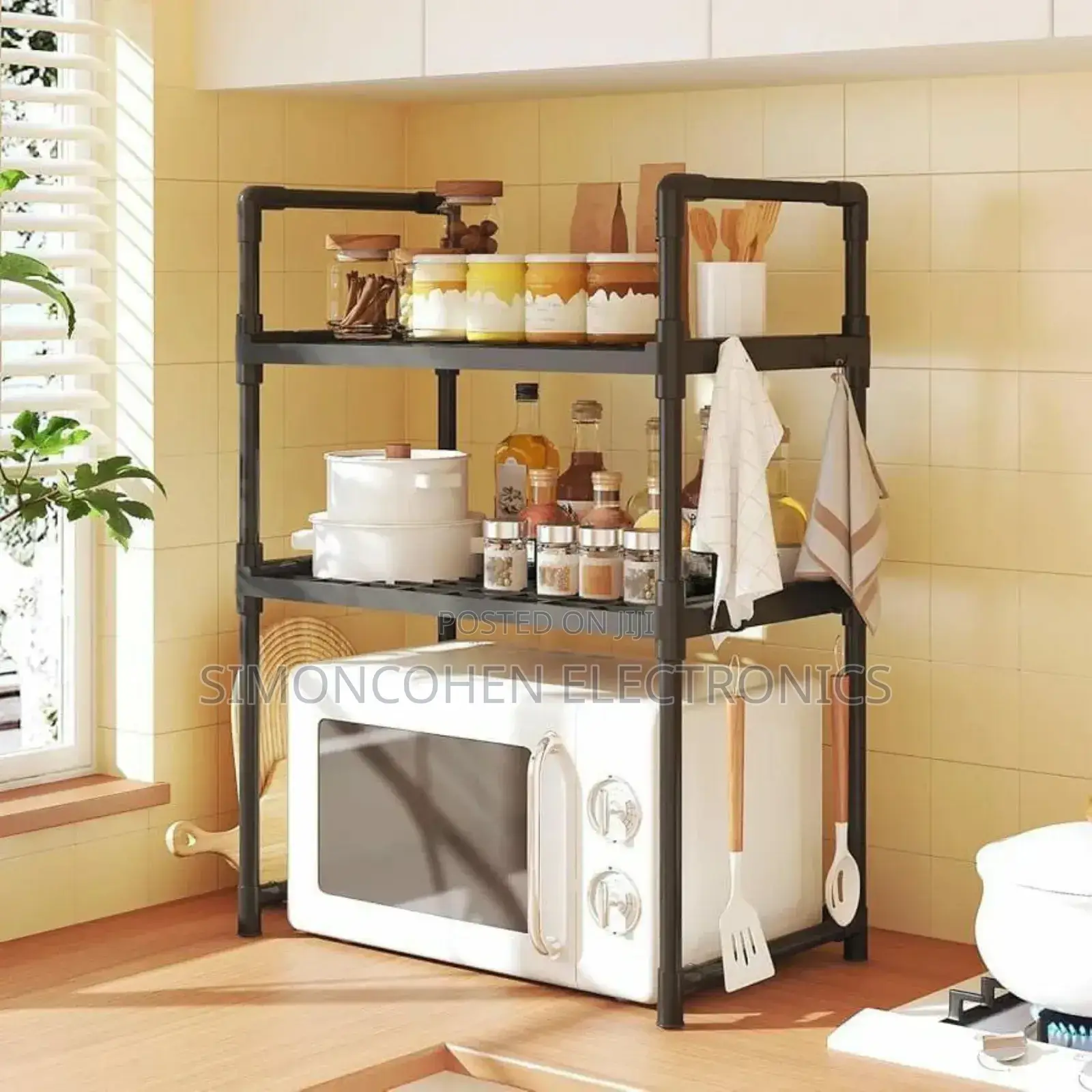 Multi-Functional 3 Tier Microwave Stand