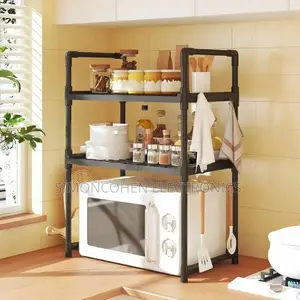 Multi-Functional 3 Tier Microwave Stand