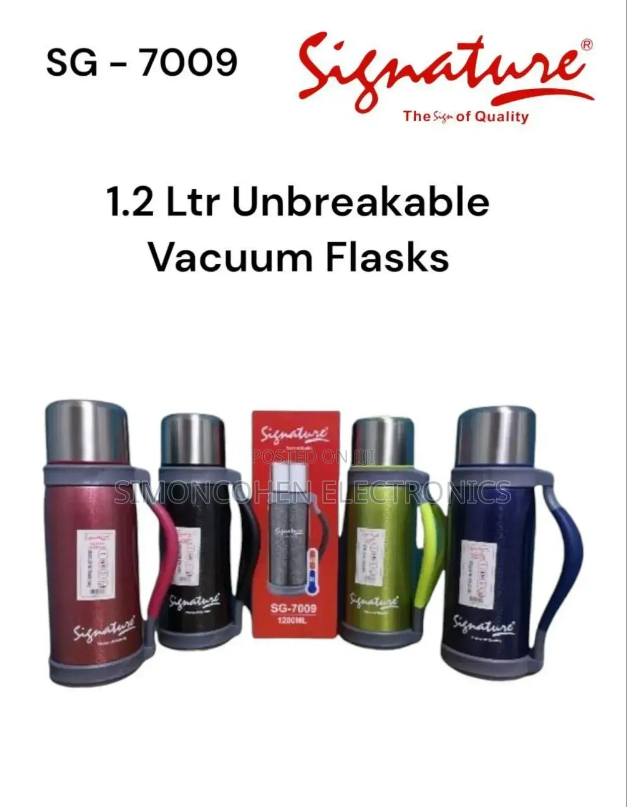 Signature 1.2ltr Flask
