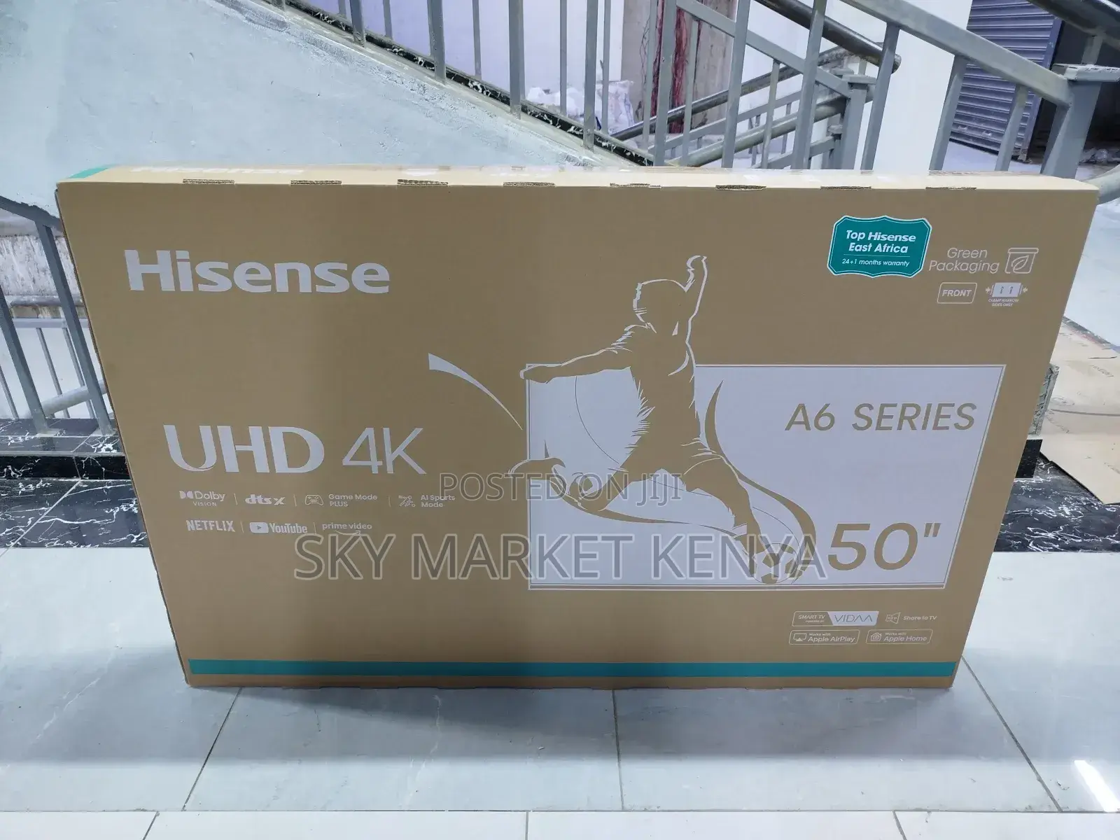 Hisense 50′′ 50a6 Series Vidaa Smart Uhd Tv
