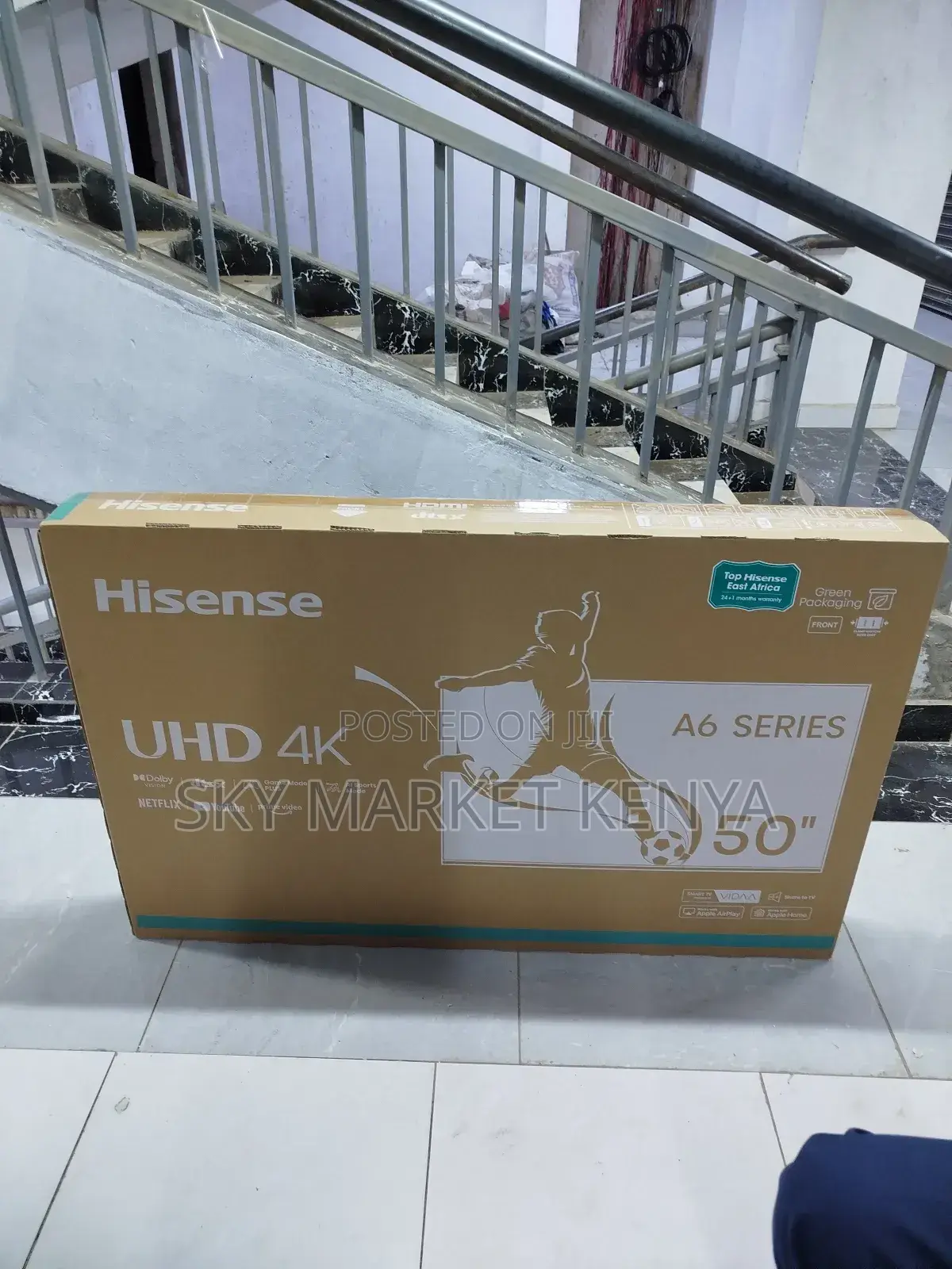 Hisense 50′′ 50a6 Series Vidaa Smart Uhd Tv
