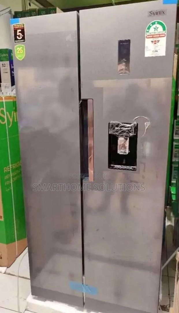 Synix Side by Side 460l Refrigerator With Dispenser