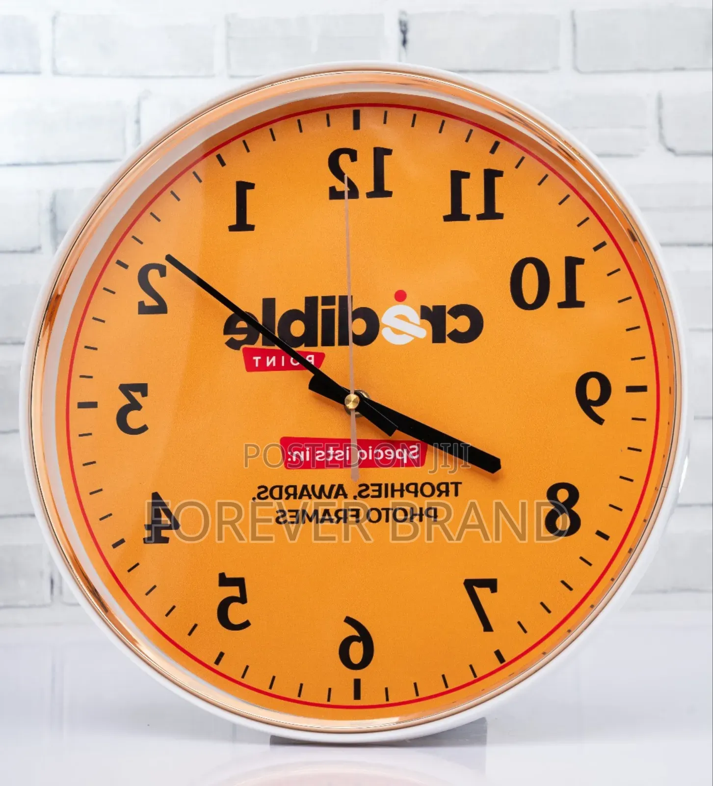 Fancy Gold Clock