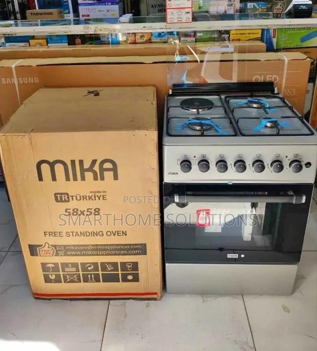 Mika 58x58 3 Gas +1electric for Ultimate Cooking Flexibility