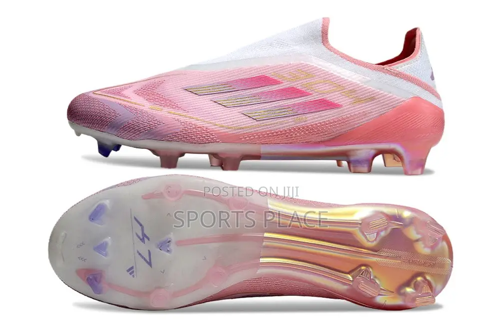 Laceless Pink F50 Elite Fg Lamine Yamal Football Boots