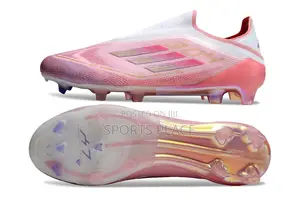 Laceless Pink F50 Elite Fg Lamine Yamal Football Boots