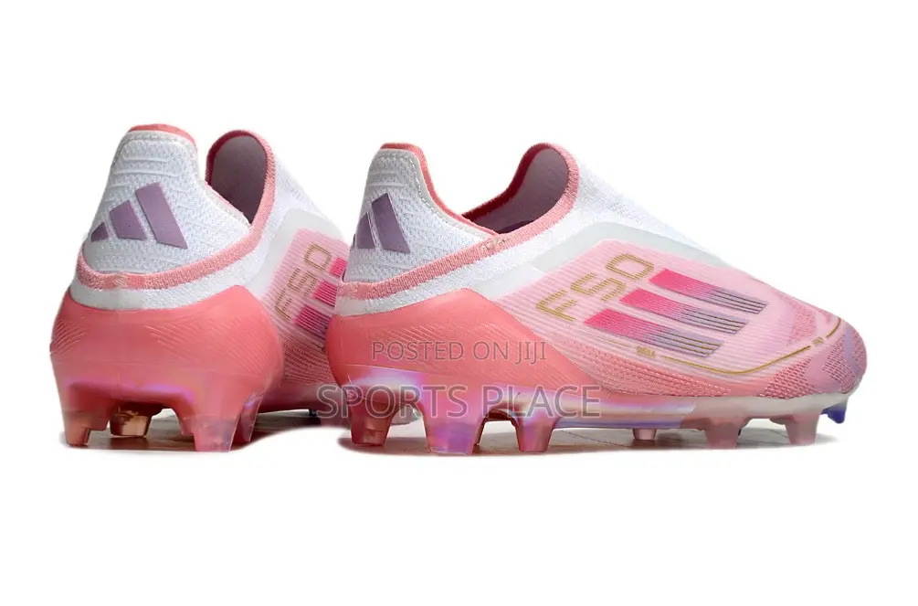 Laceless Pink F50 Elite Fg Lamine Yamal Football Boots