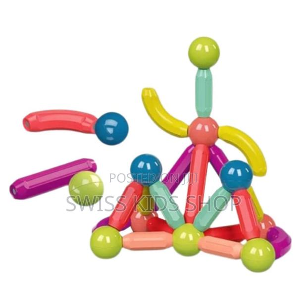 64 PCS Magnetic Building Blocks - thumbnail 4