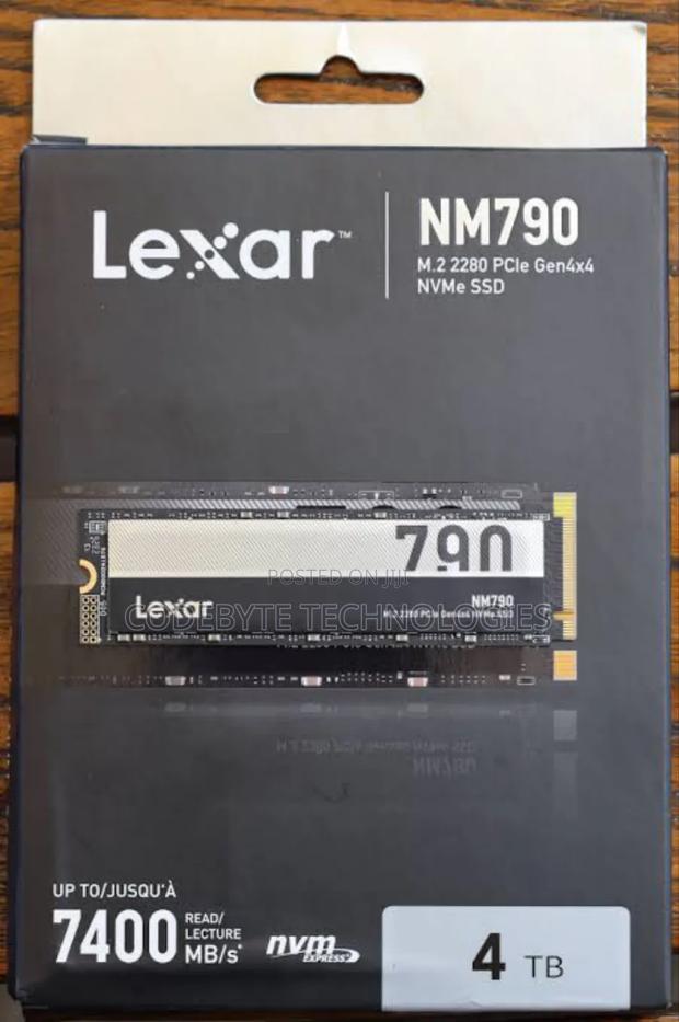 Nm790 4tb ^ Lexar Gen 4x4 High Speed SSD 7400mbps - main view