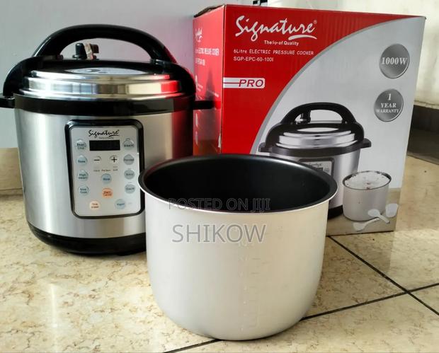 Signature Electric Pressure Cooker,6 LTS Capacity