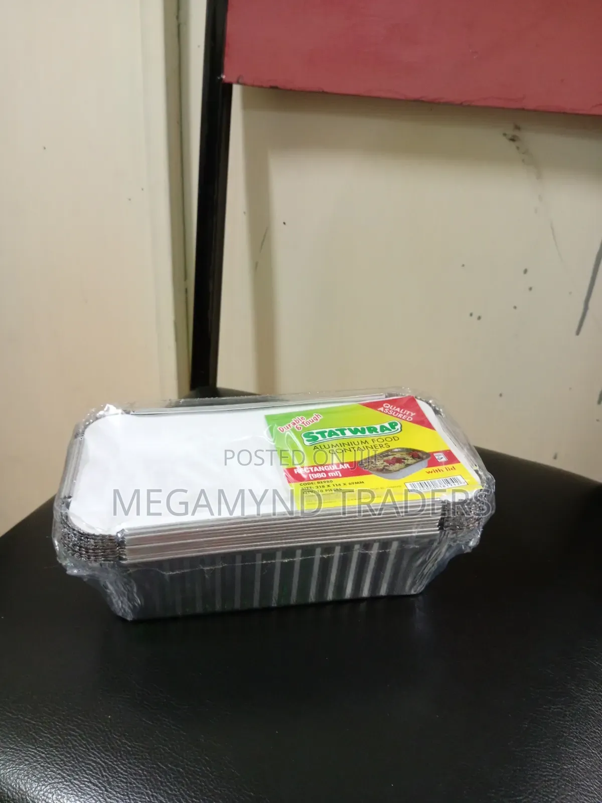 Aluminium Food Containers 10pc/Food Container 980ml