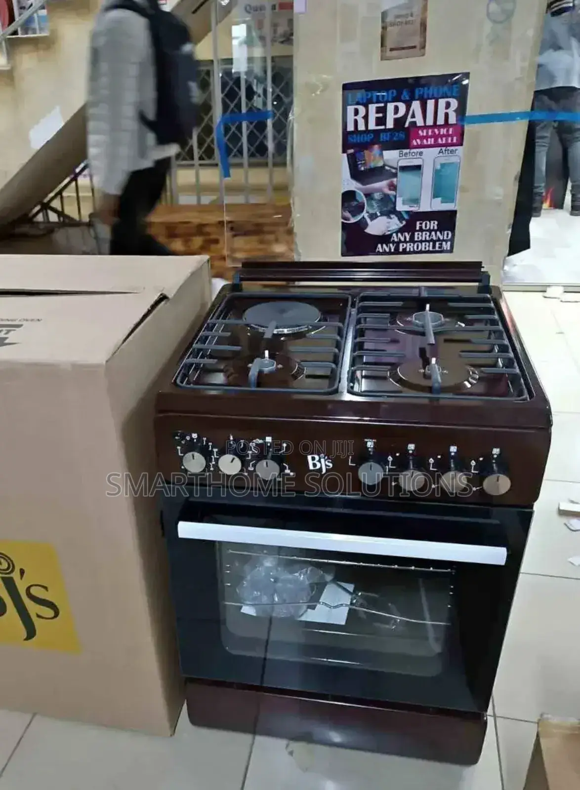 Energy Saving Bj's 60*60 3+1 Standing Cooker Electric Oven