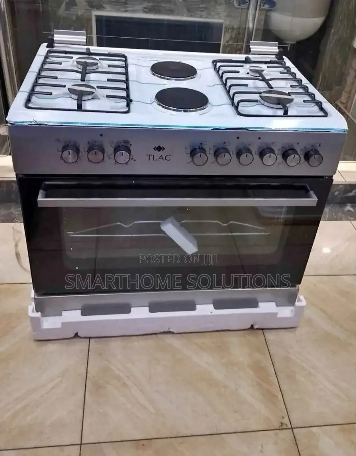 Tlac 60 by 90 Dual Fuel Cooker With Glass Lid
