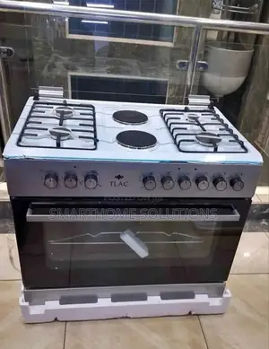 60*90tlac Standing Cooker Jet 4+2 Hotplate and Electric Oven