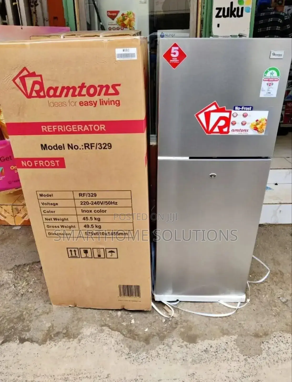 Direct Cool Double Door Fridge No Frost