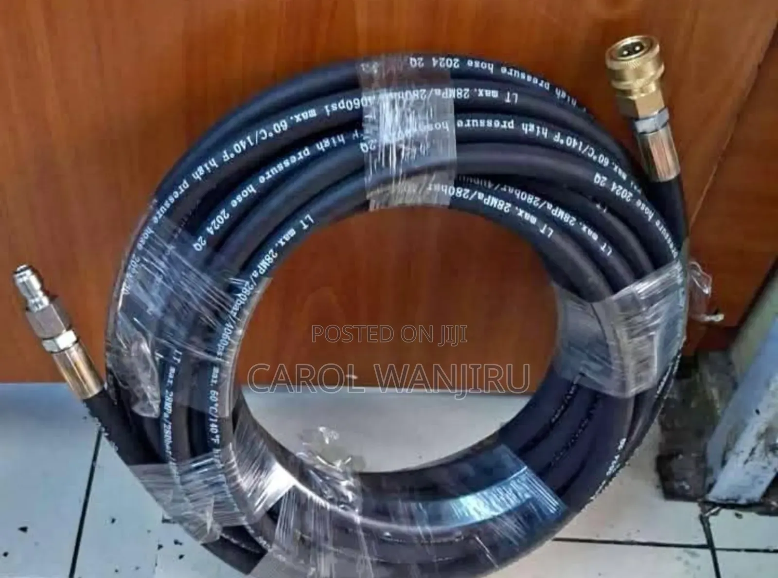 10m High Pressure Washer Electric Pipe/ Carwash Pipe