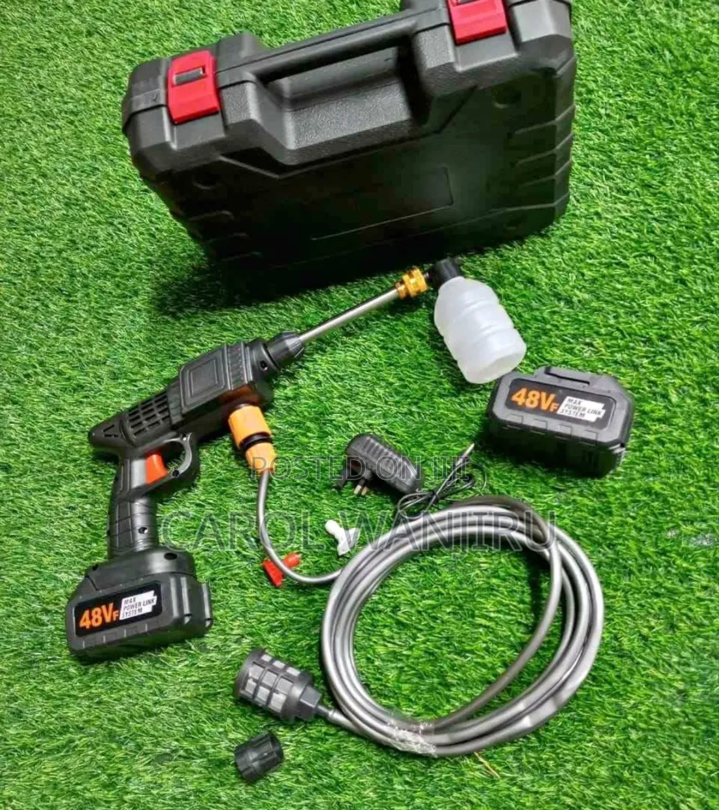 Rechargeable Portable Carwash Machine/ Portable Cordless