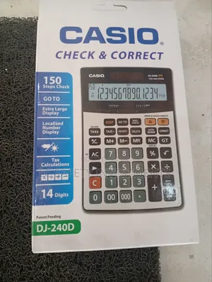Casio Dj 240d Calculator Desktop