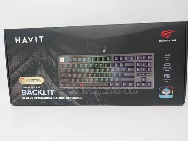 Havit Mechanical Keyboard, Wired Compact Pc Keyboard - thumbnail 2