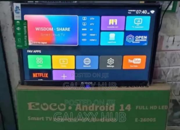 26 Inches Ac/Dc Ecco Smart Android Digital Tv With Bluetooth - thumbnail 2