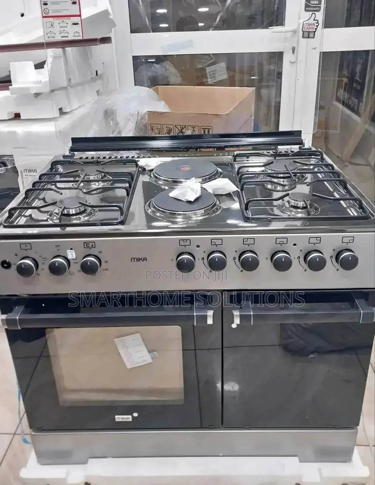 "60x90 Mika 4 Gas + 2 Electric: Precision and Power Combined