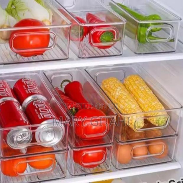New Acrylic Fridge Orgernizer 5 L at - main view