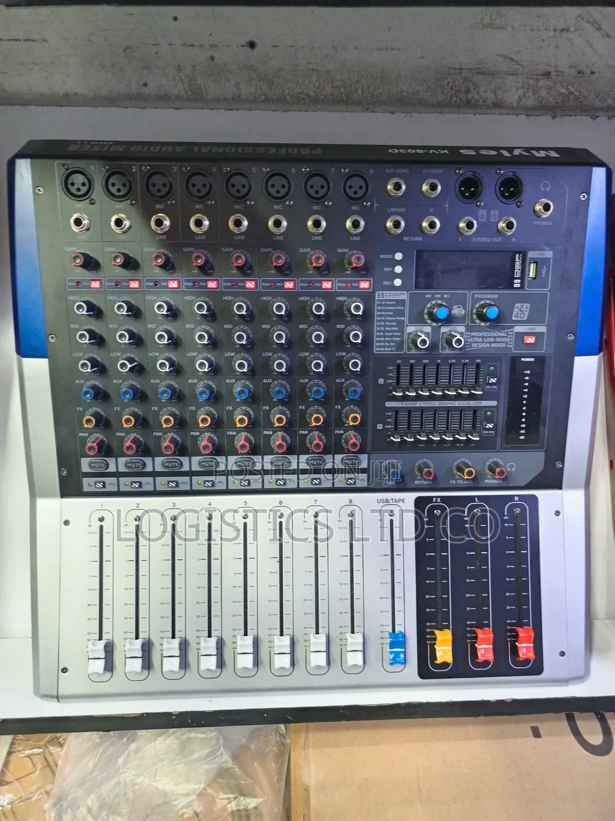Soundcraft Kv80 Pro Mixer 8 Channel Powered Mixer