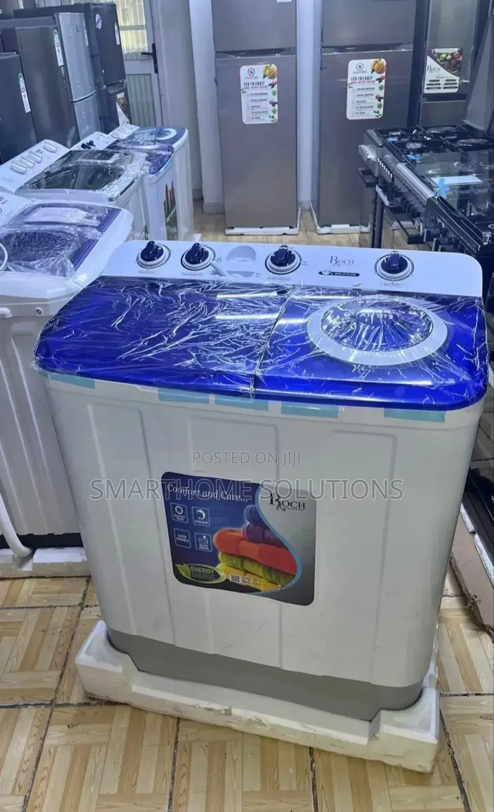 Washing Machine Roch RWM-10ttr-J Semi-Automatic10kgs - White
