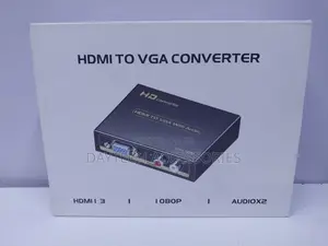 Hdmi to Vga Powered Converter Hdmi Input to Vga Output